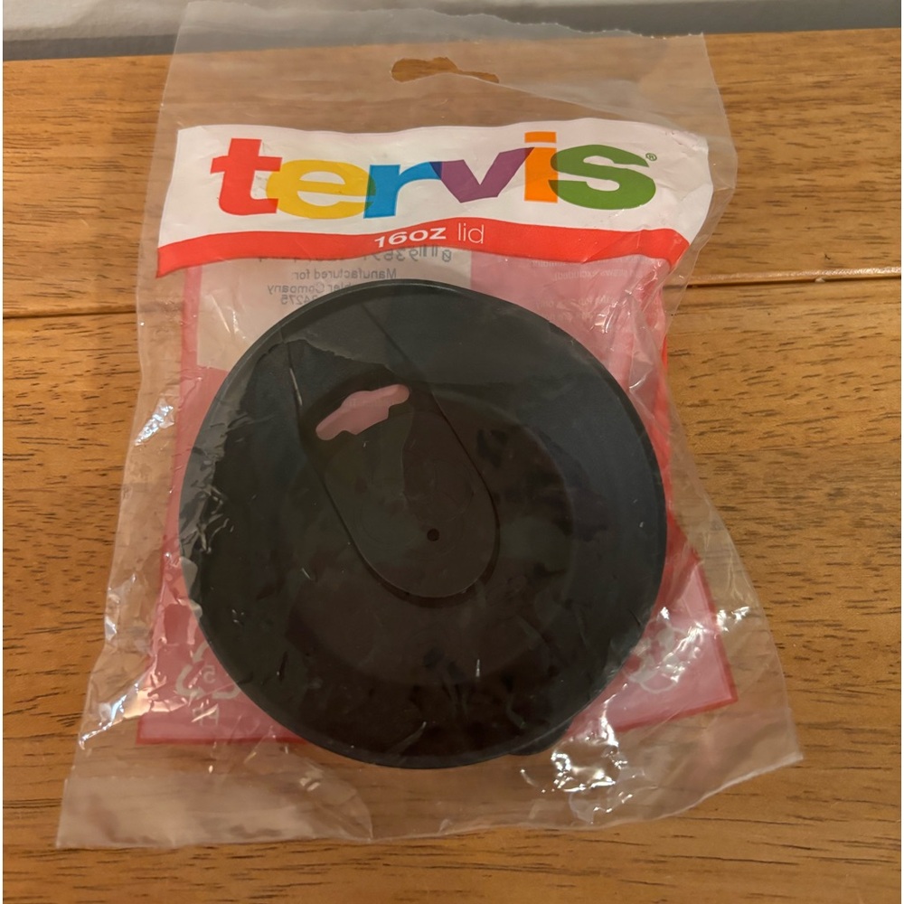 Tervis Replacement Travel Lid For 16 Oz Tumbler Black New